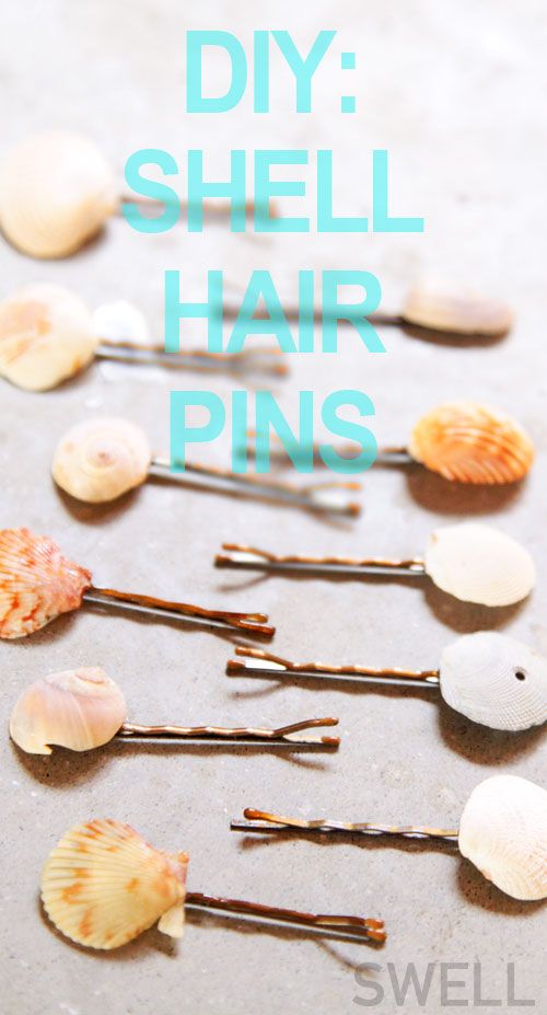 barrettes coquillages
